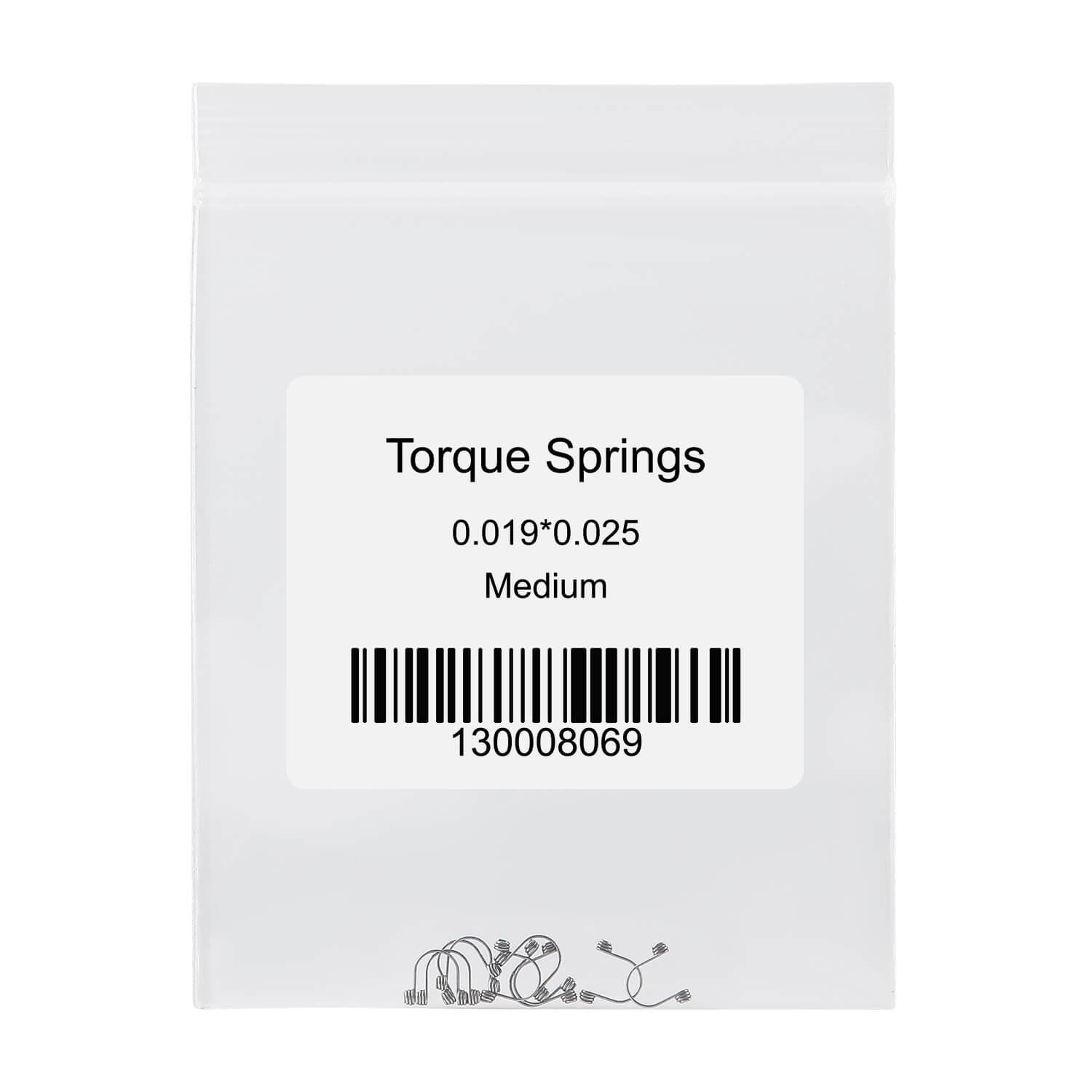 Dental Anterior Teeth Torque Rectangular Springs 0.019*0.025 Medium 10pcs/Bag - azdentall.com