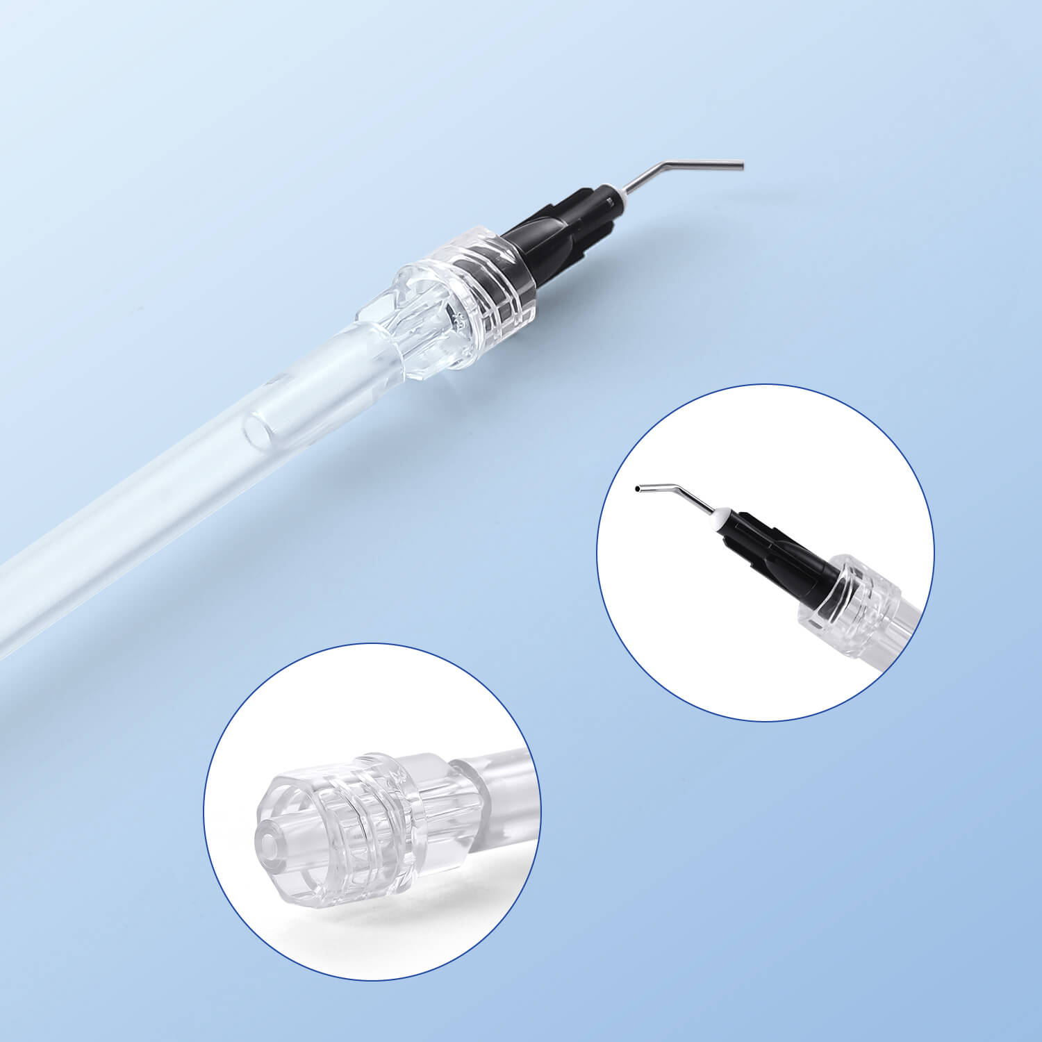 Disposable Saliva Ejector Tube with Irrigation Needle Tips 20 Kits/ Pack - azdentall.com