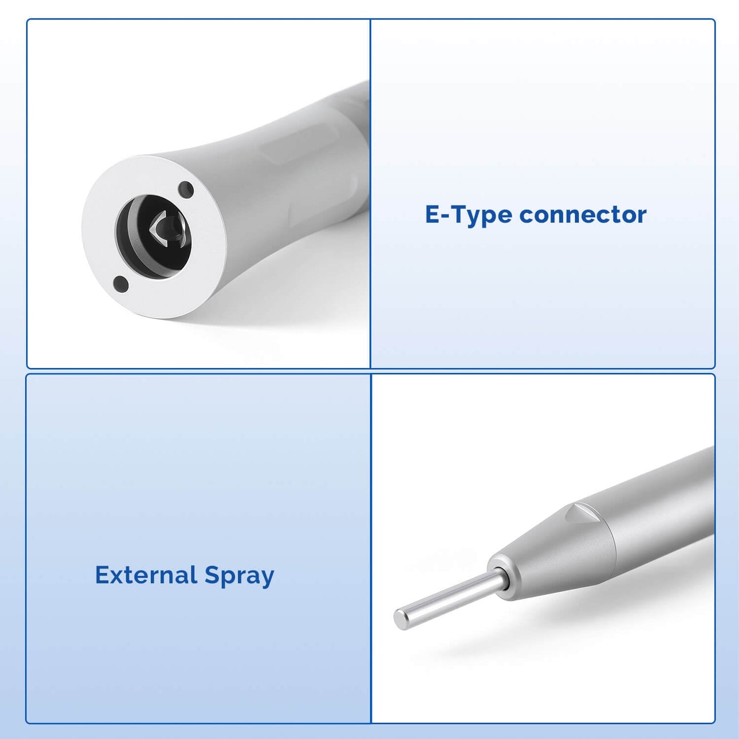 AZDENT Dental 1:1 Surgical Osteotomy Straight Handpiece External Spray - azdentall.com