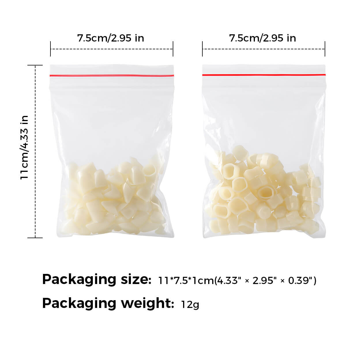 Dental Temporary Resin Teeth Crown Material for Anterior Molar Posterior Teeth 50pcs/Bag - azdentall.com