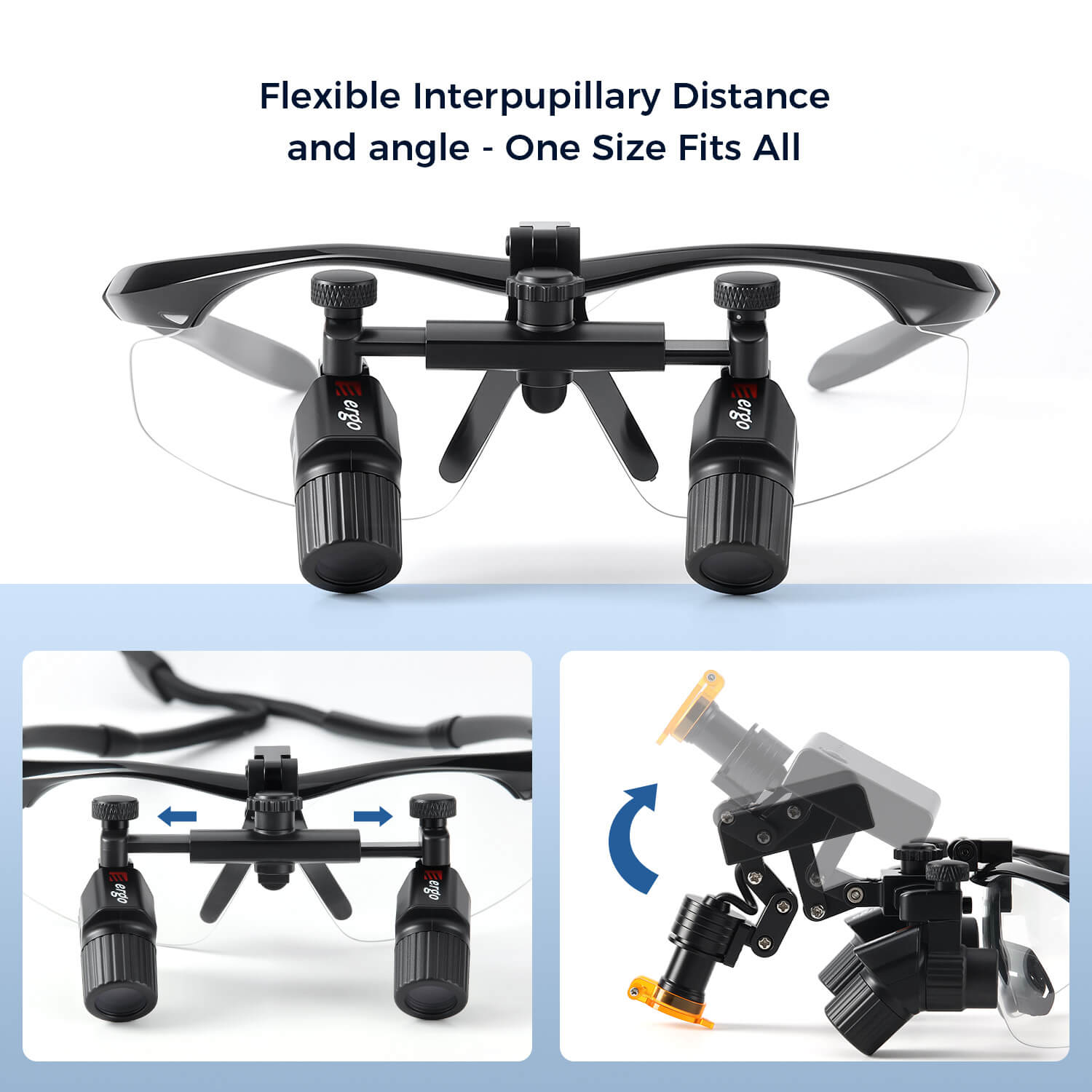 Dental Magnification Medical Surgical Binocular Loupes 3.0X-6.0X - azdentall.com