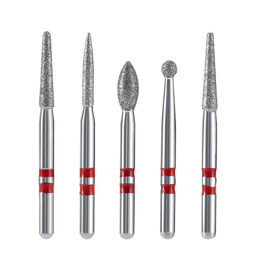 AZDENT Dental Diamond Zirconia Bur Kit 5pcs/Box - azdentall.com