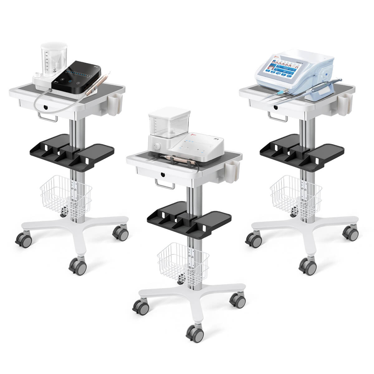 Dental Multi-Function Trolley Cart RC-1 Standard Model - azdentall.com