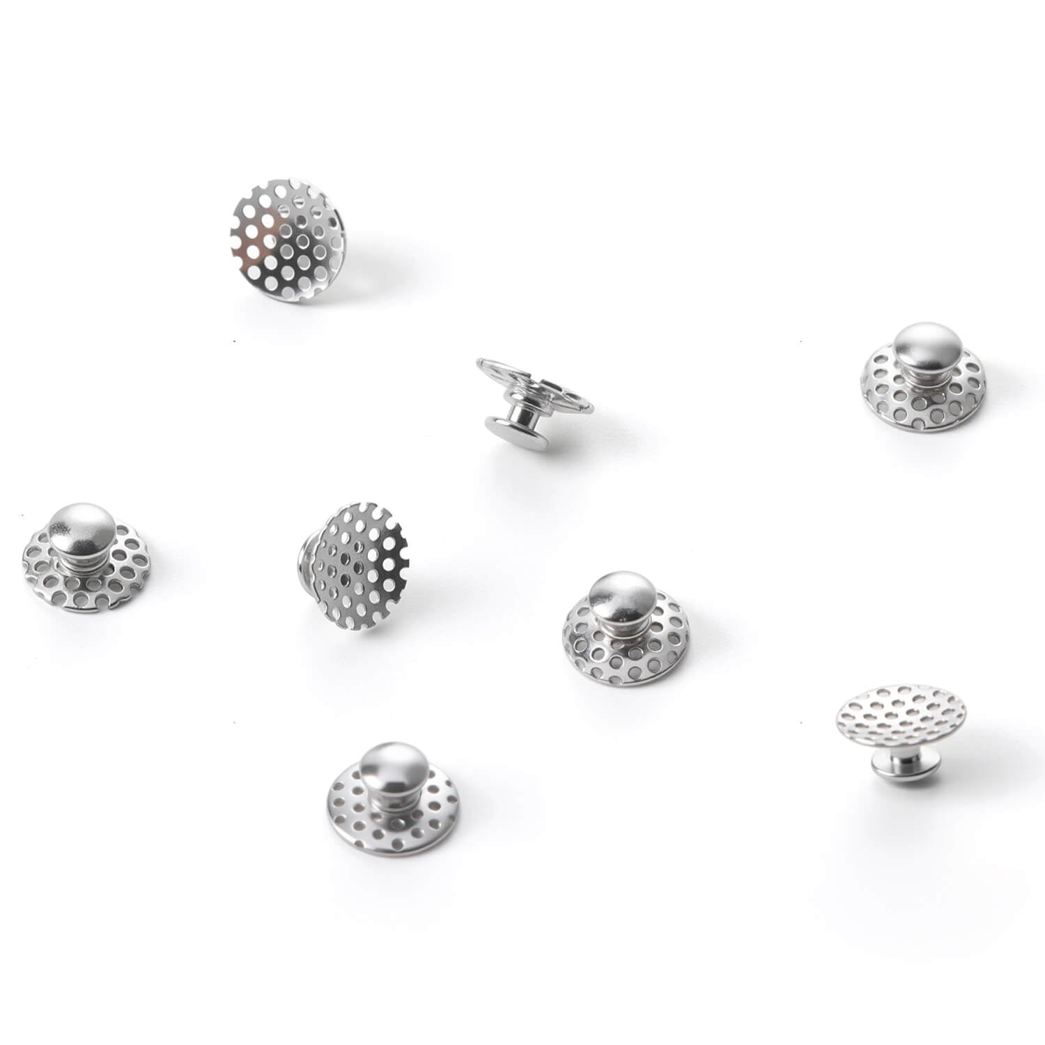 AZDENT Dental Orthodontic Bondable Lingual Button with Hole Round 50pcs/Box - azdentall.com