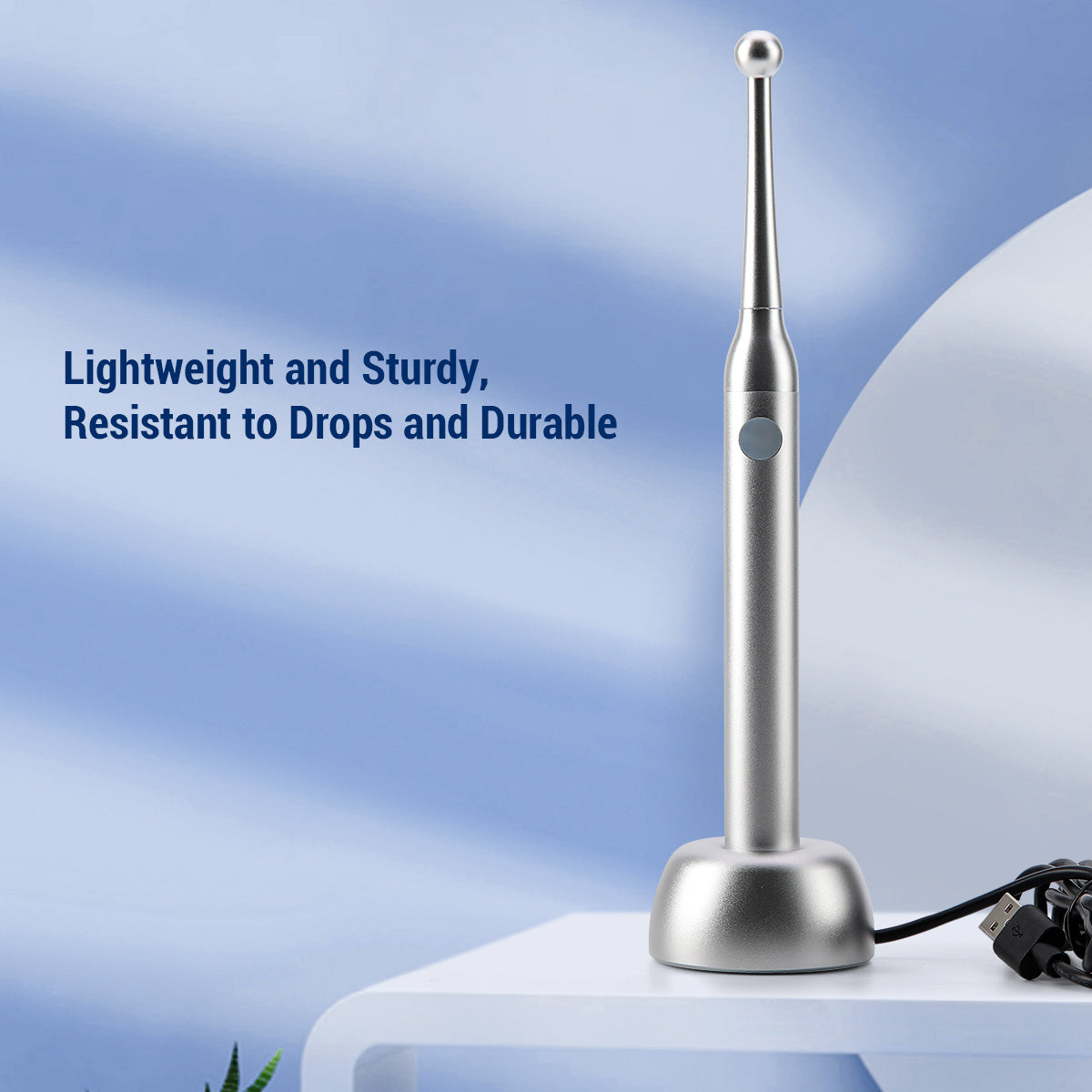 Dental Wireless LED Curing Light Lamp Broad Band 10W 2300mW/cm² - azdentall.com
