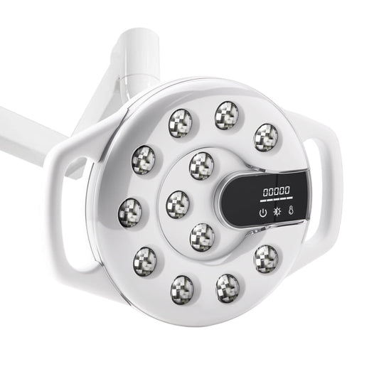 Dental Unit Chair LED Oral Light Lamp 12 Lights 20W Dual-Color Adjustable - azdentall.com