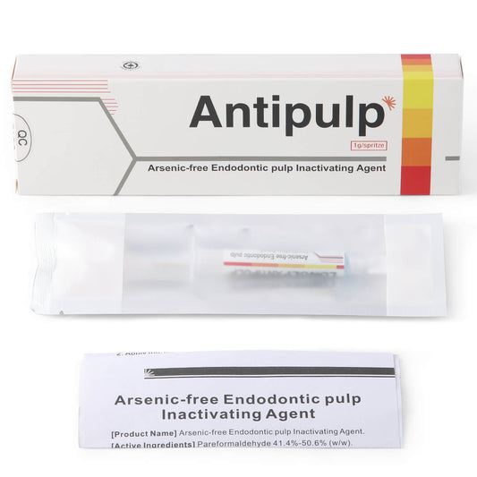 Dental Arsenic-free Endo Pulp Devitalization Paste 1g Syringe Root Canal Treatment Antiseptic - azdentall.com