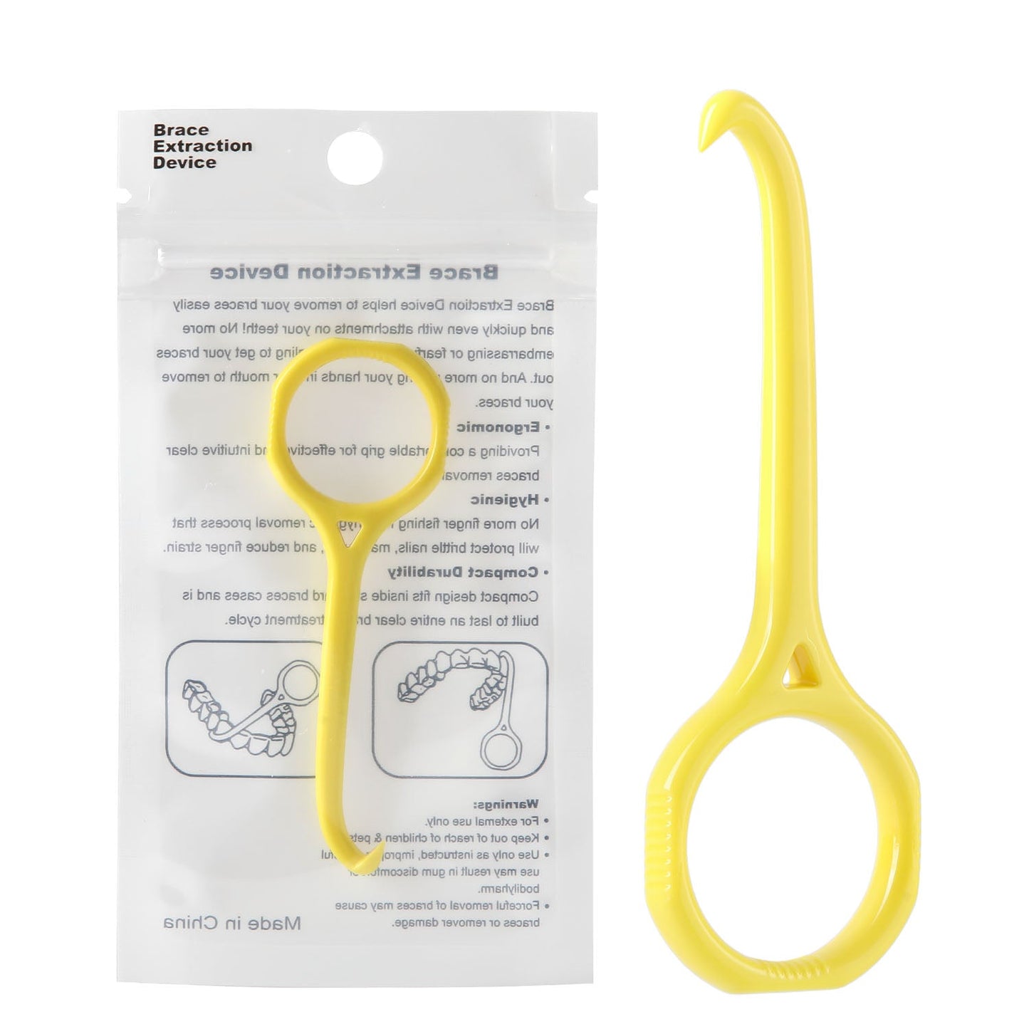 Disposable Orthodontic Brace Extractor Aligner Remover Silicone Stick Individually Package - azdentall.com
