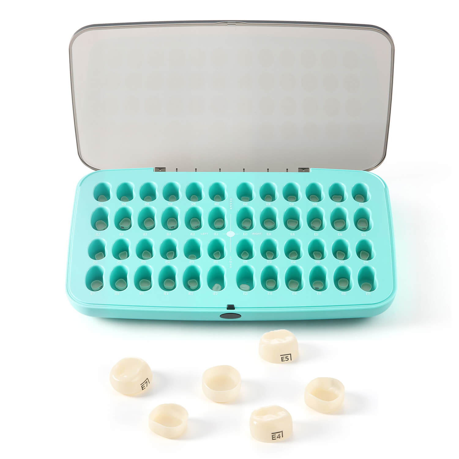 Dental Zirconia Crowns Kit for Kids Posterior Teeth Primary Molar Crowns 48pcs/Box - azdentall.com