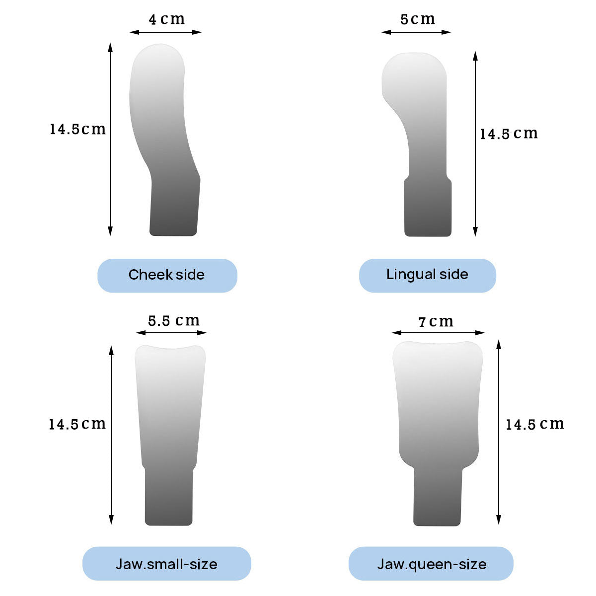 Dental LED Automatic Anti-fog Mirrors For Oral photography Reflector Glass Mirror - azdentall.com