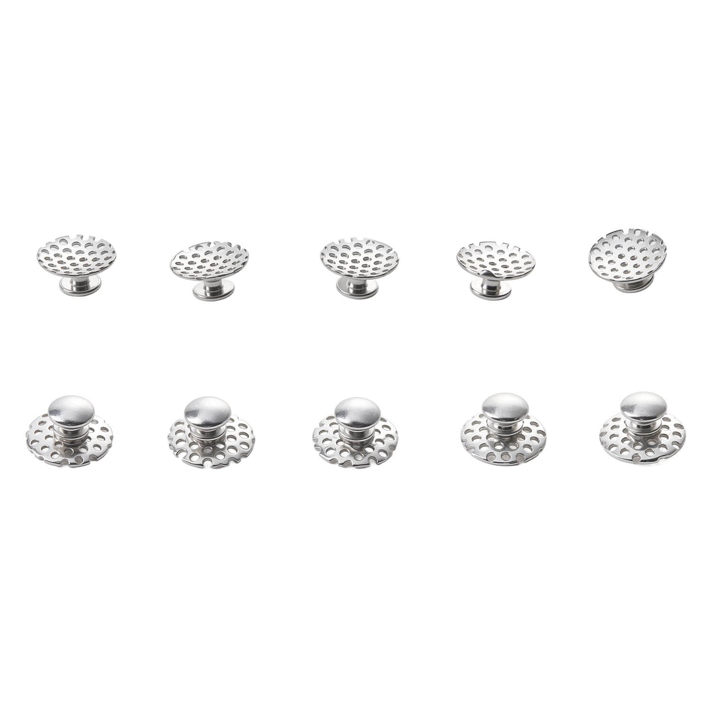 AZDENT Dental Orthodontic Bondable Lingual Button with Hole Round 50pcs/Box - azdentall.com