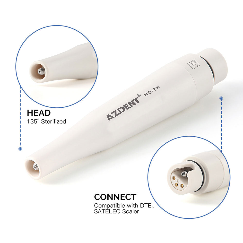 AZDENT Ultrasonic Piezo Scaler Handpiece HD-7H Upgraded - wholesale.azdentall.com