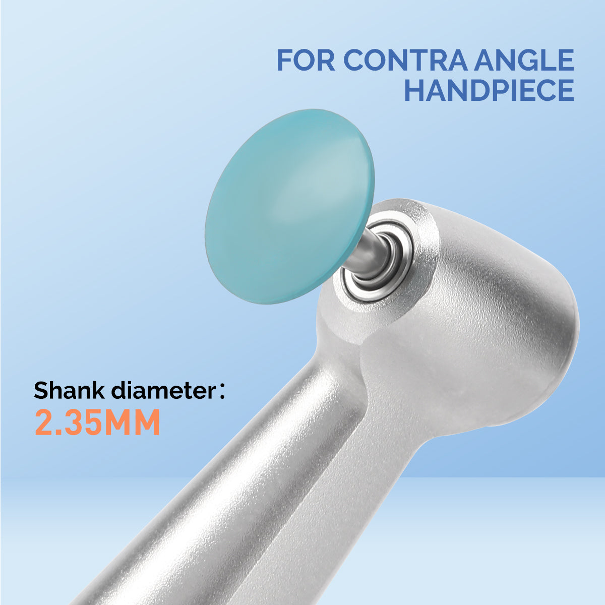 Dental Composite Polishing Kit RA 2.35MM Finishing Polishers for Contra Angle 14pcs/Box - azdentall.com