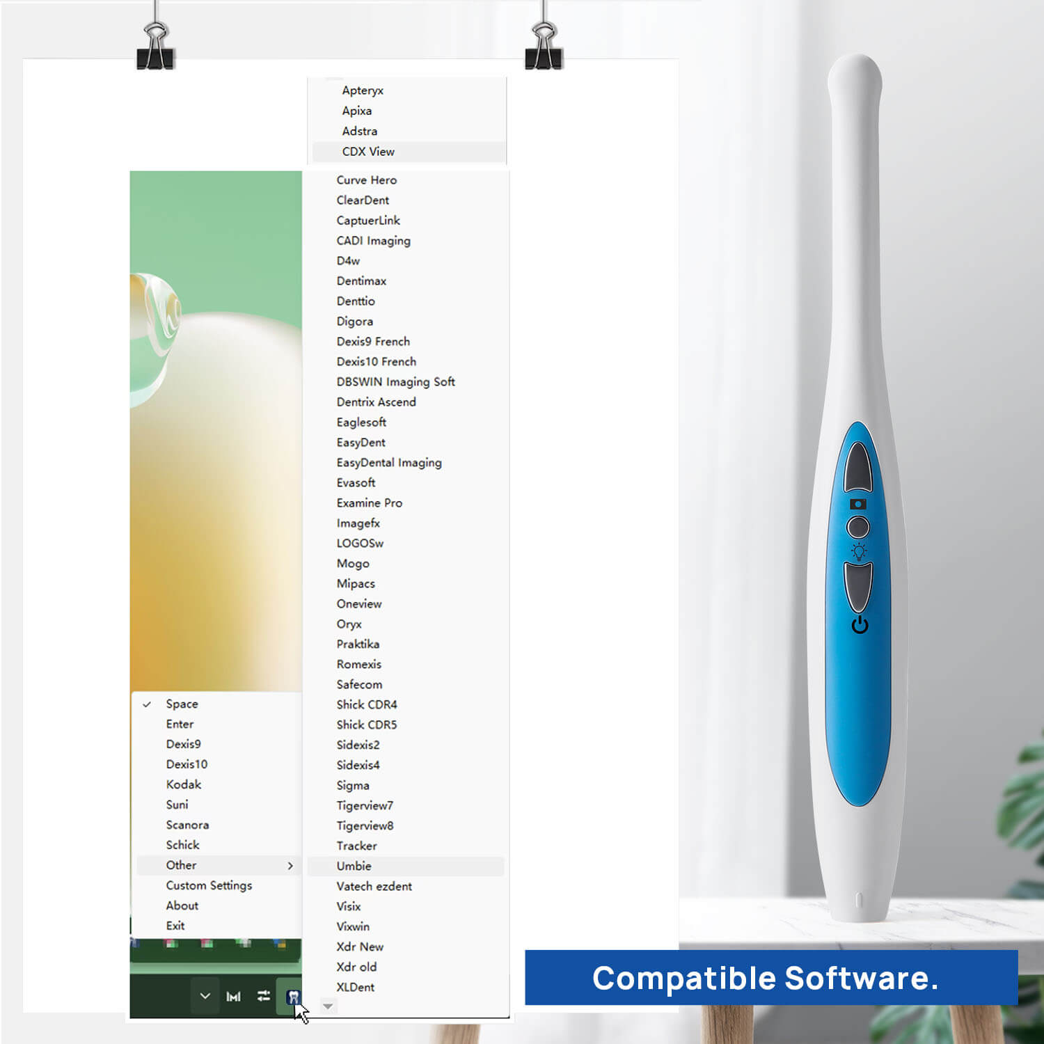 Dental USB Digital HD Intraoral Camera 6 LED White Lights AF Auto-focus - azdentall.com