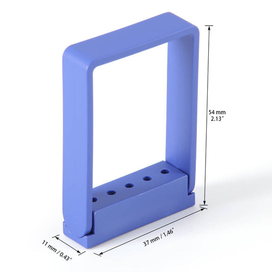 Dental 5 Holes HP Bur Autoclave Holder Compound Plastic - azdentall.com