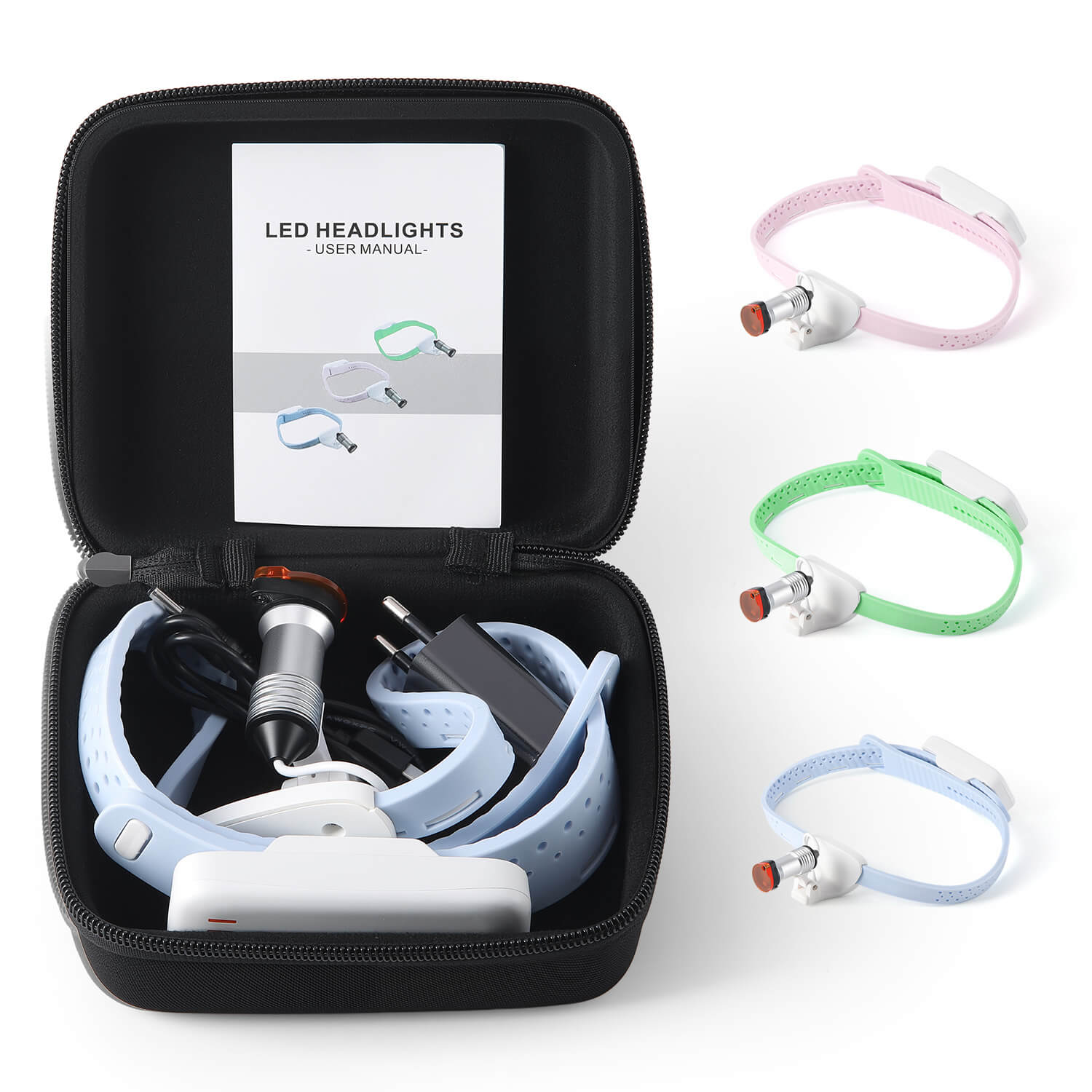 Dental Lab Cordless Portable Medical Headlamp 5W LED - azdentall.com