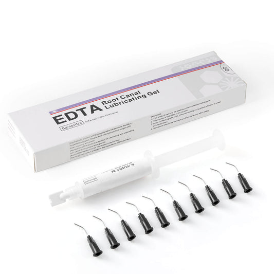 Dental EDTA Root Canal Lubricating Gel 6g Syringe with 10pcs Needles - azdentall.com