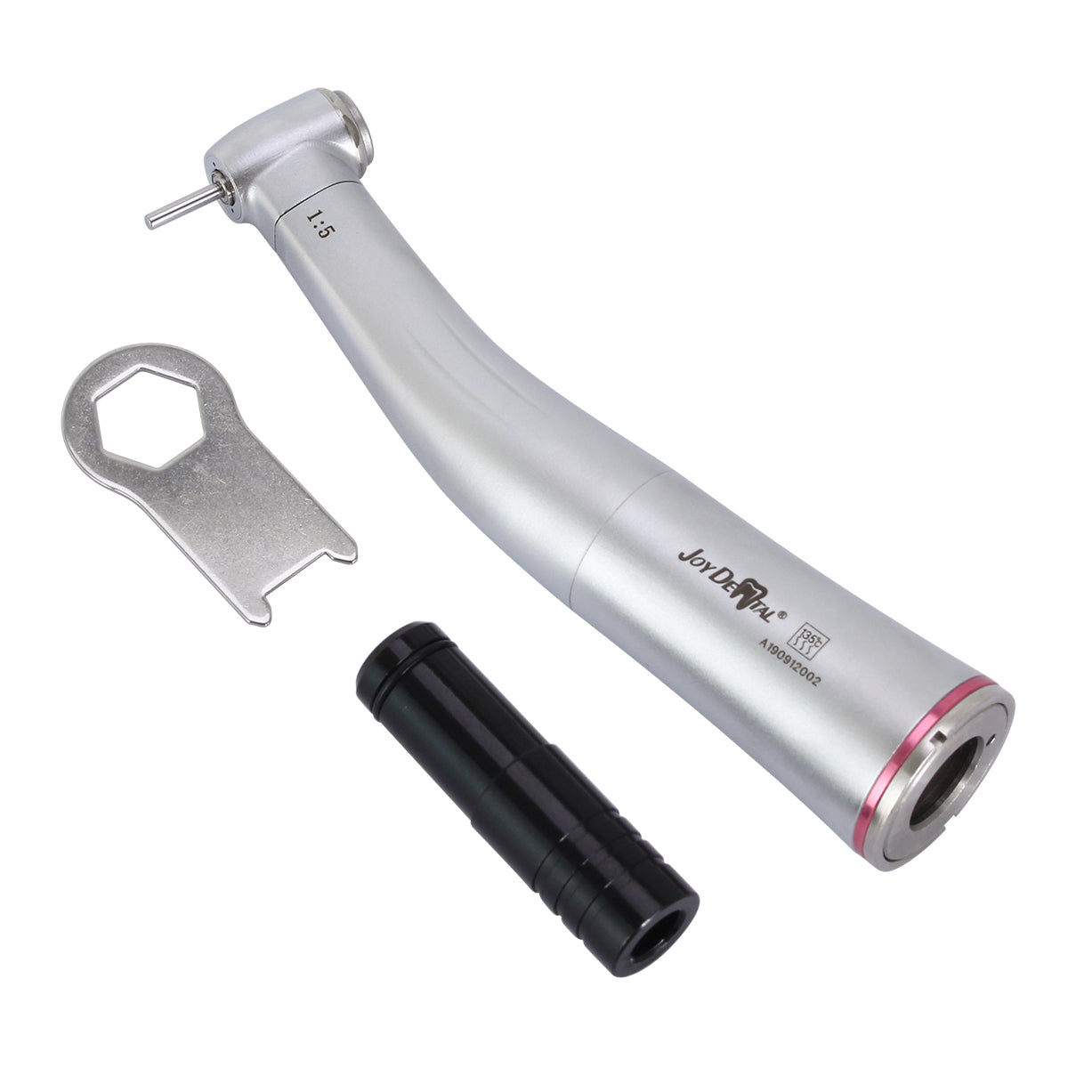Dental 1:5 Increasing Electric Contra Angle Handpiece Internal Four Way Spray Push Button