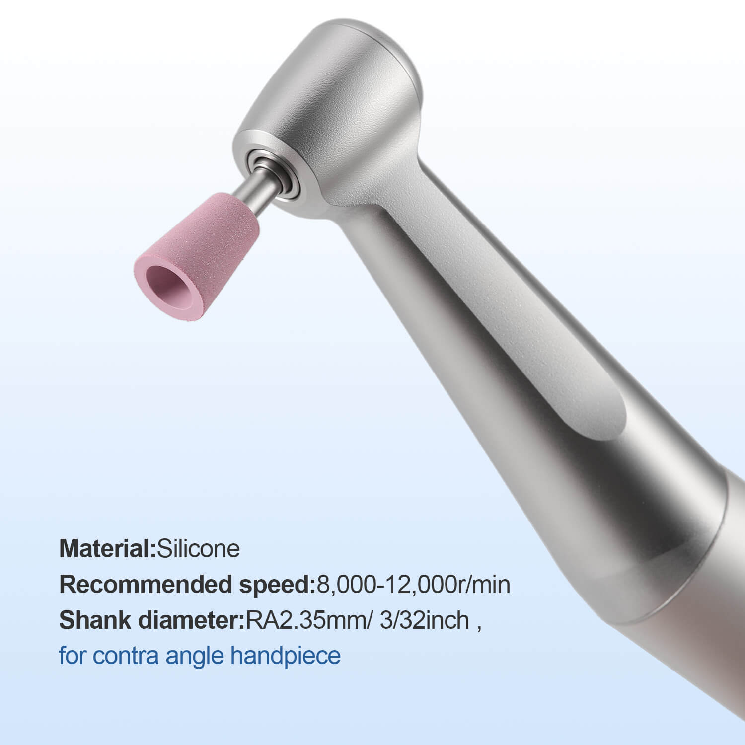 Dental Silicone Composite Polishing Resin RA Polisher Kit for Contra Angle Handpiece 12pcs/Box - azdentall.com