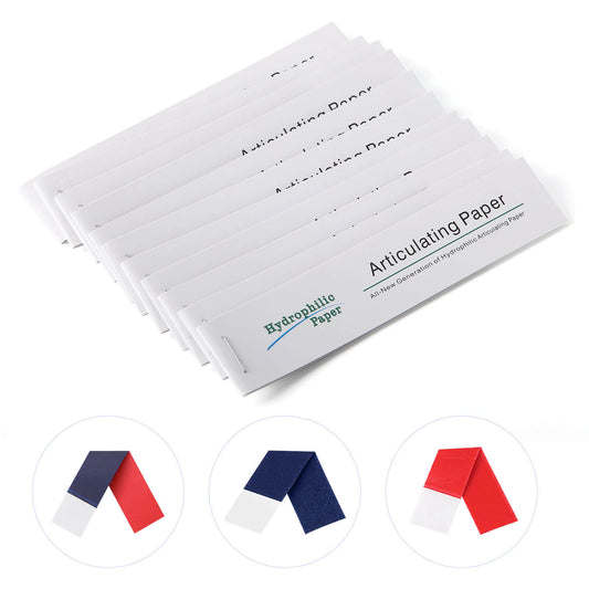Dental Articulating Paper Double Sided Strips 144sheets/Box - azdentall.com
