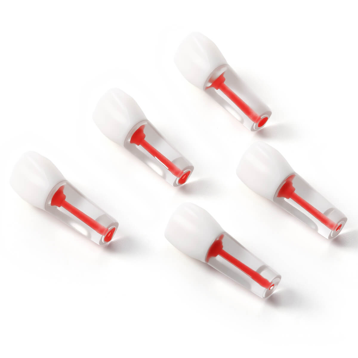 Dental Endo Teeth Model Transparent Root Canal Practice Block RCT Pulp Cavity Study Training Teaching - azdentall.com