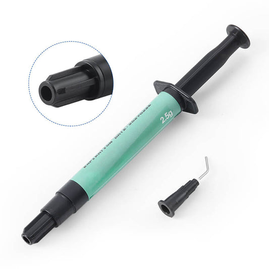 Dental Light Cure Radiopaque Calcium Hydroxide Paste Syringe 2.5g Cavity Liner Pulp Capping - azdentall.com