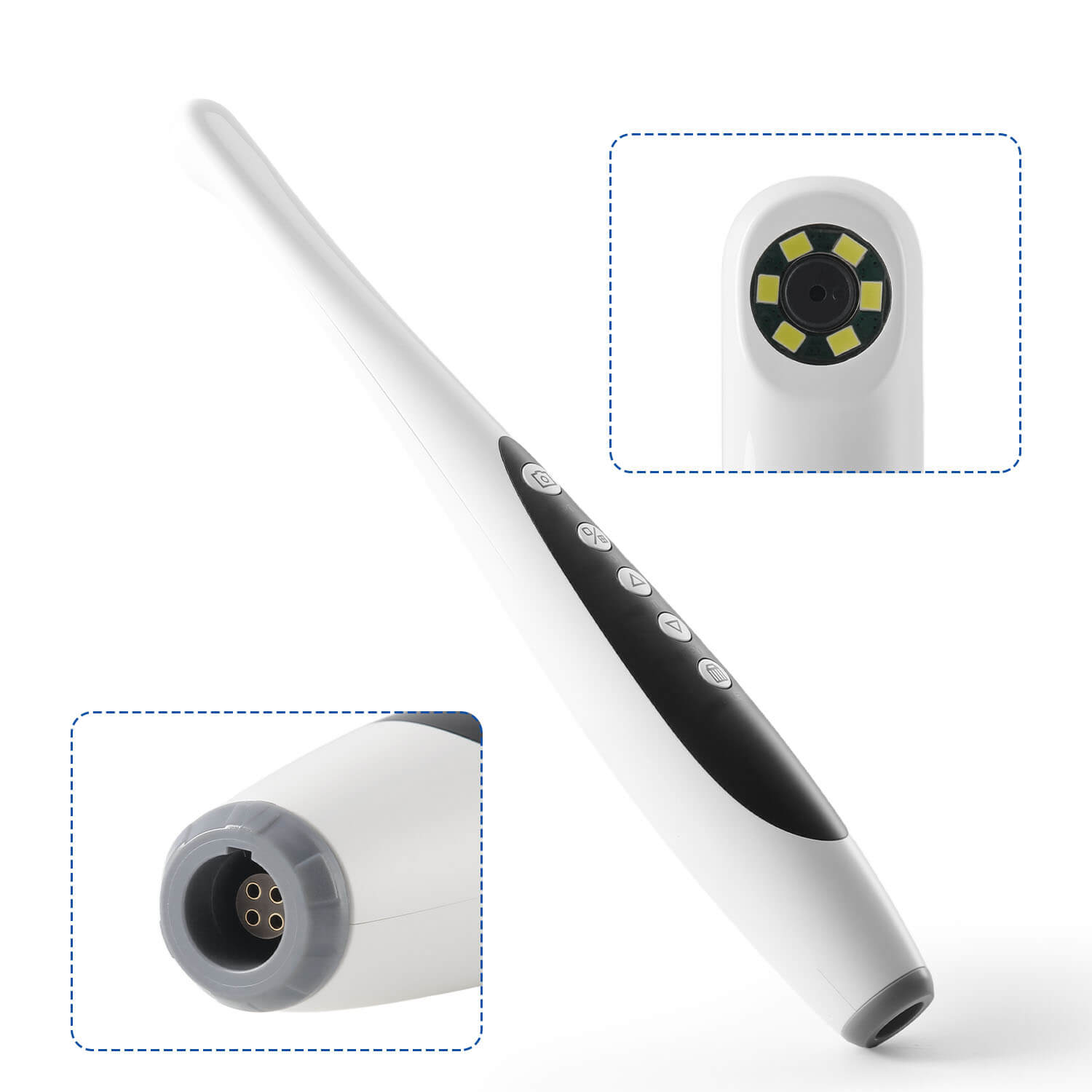 Dental USB Digital HD Intraoral Camera 6 LED Lights 2.0MP High Pixel - azdentall.com