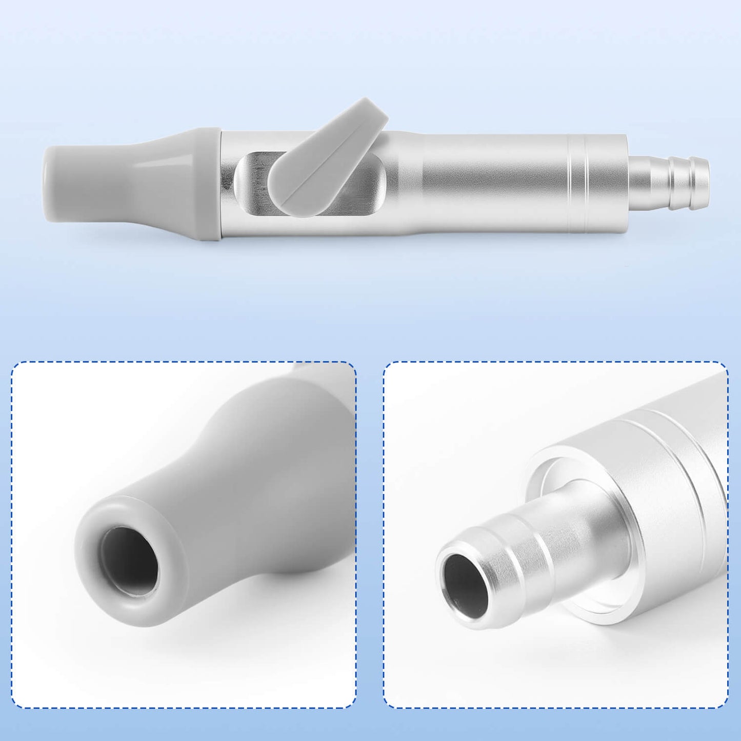 Dental Universal Saliva Ejector Valve Weak Suction Handle - azdentall.com