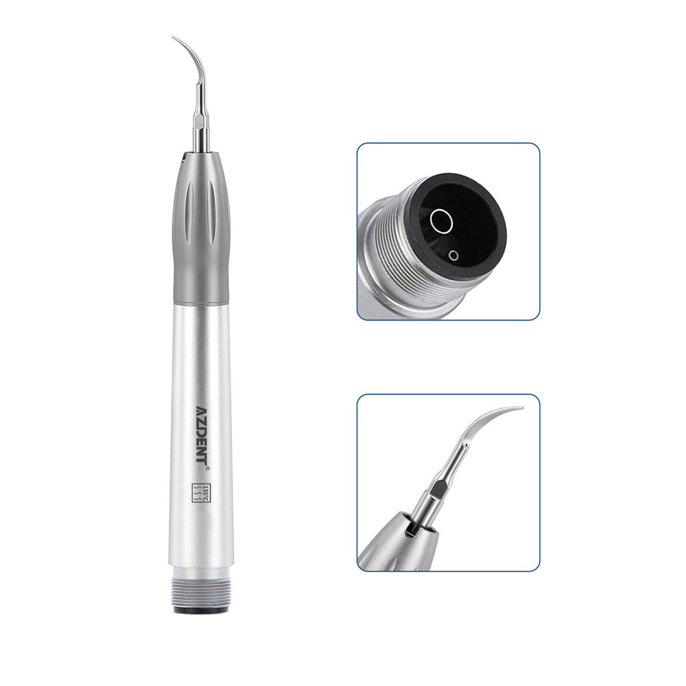 AZDENT Dental Air Scaler Handpiece Super Sonic Scaling Handle 2 Holes With 3 Scaler Tips - wholesale.azdentall.com