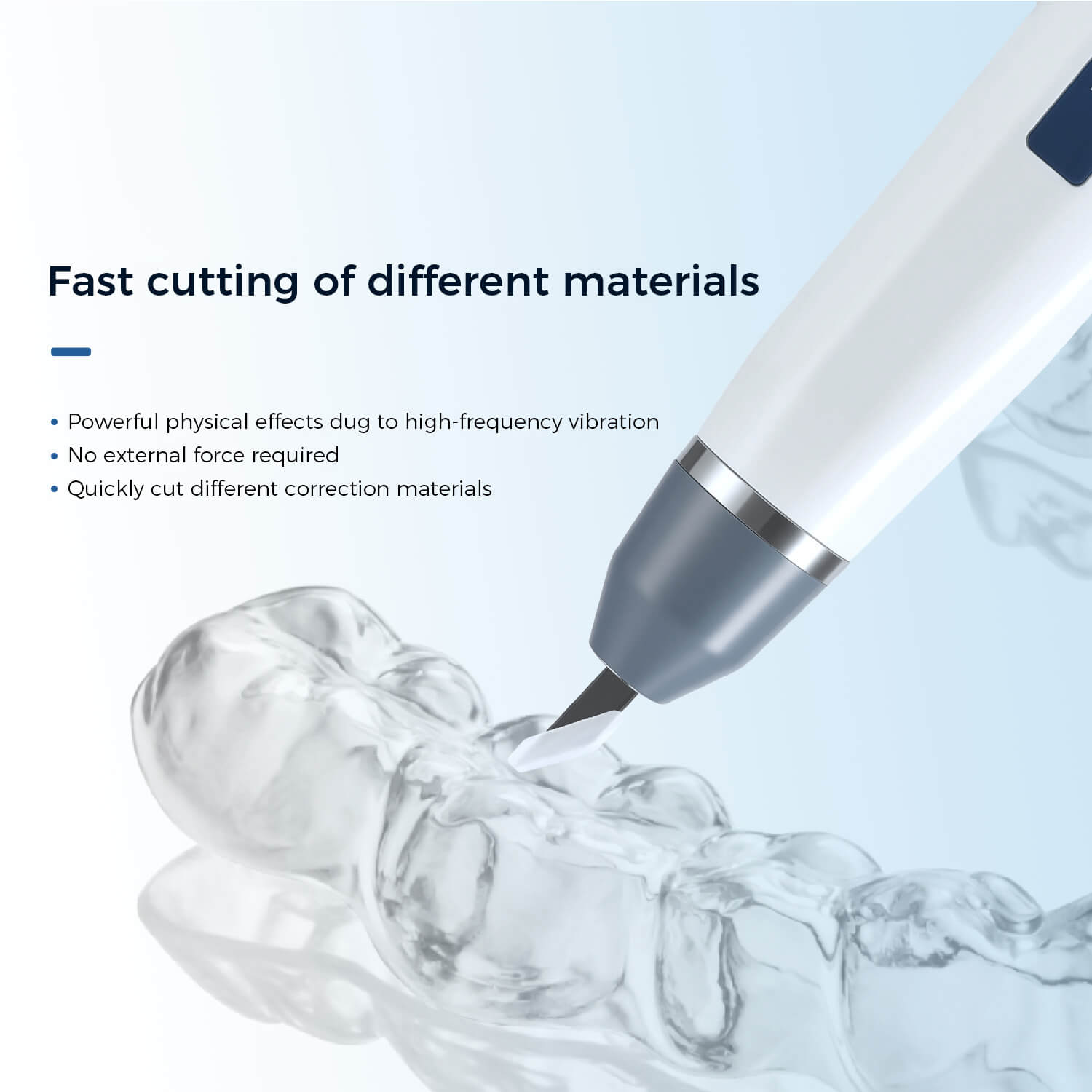 Dental Ultrasonic Braces Cutting Machine Accessory Carving Blade 10pcs/Box - azdentall.com