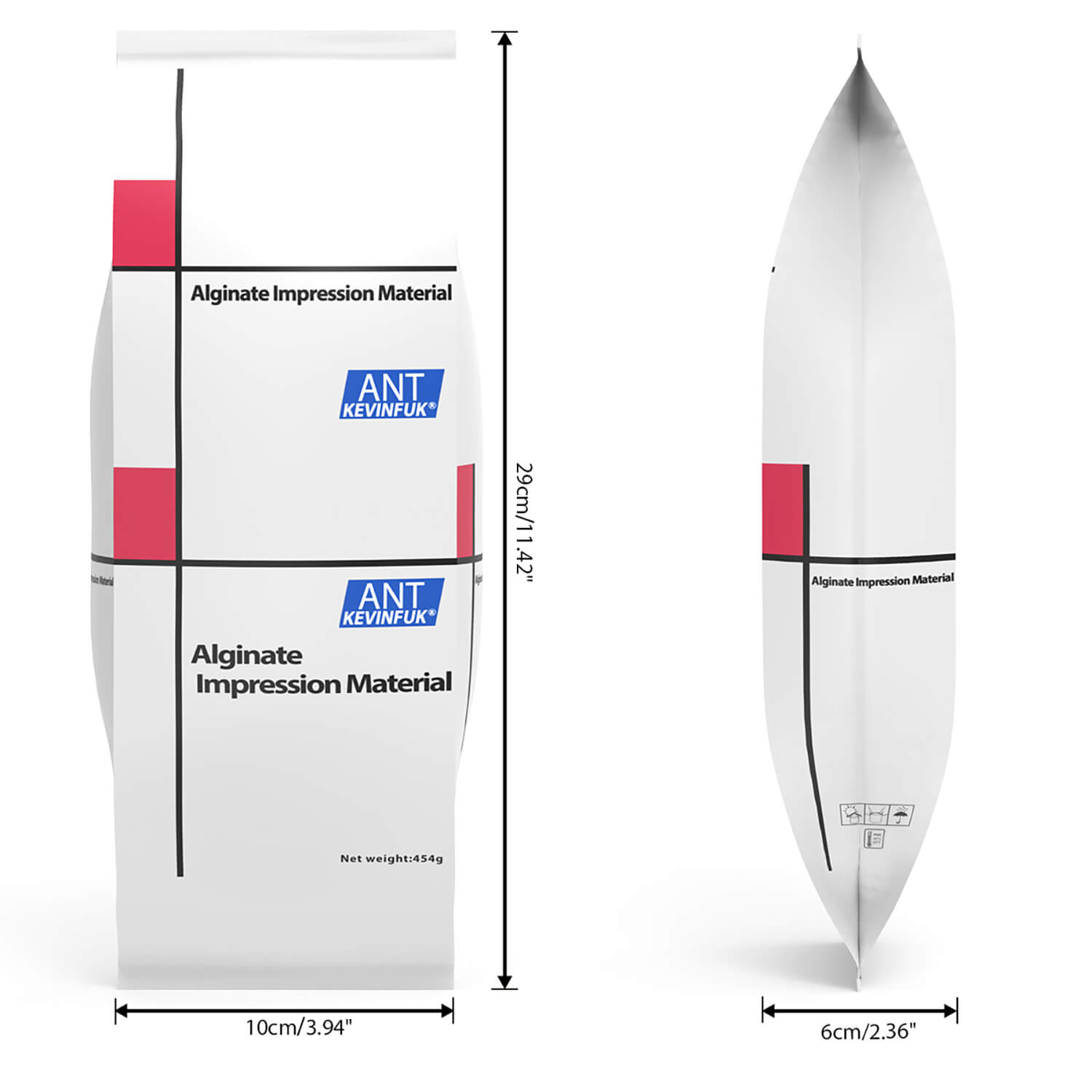 Dental Alginate Impression Material Normal/Chromatic/High Precision 454g/Bag - azdentall.com