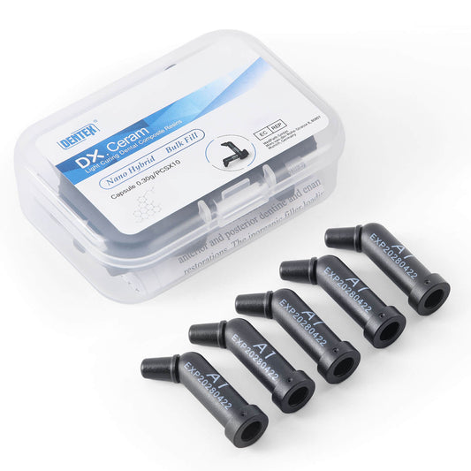 Dental Nano-Ceramic Composite Resin Light Cure Capsule A1/A2/A3/A3.5 0.3gx10 capsule/Box - azdentall.com