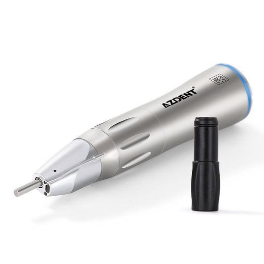 AZDENT 1:1 Fiber Optic Low Speed Straight Handpiece Surgical With External Pipe