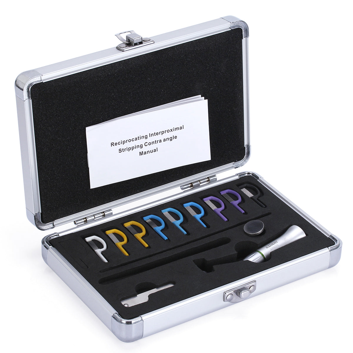 Dental Contra Angle Handpiece 4:1 Reduction Interproximal Stripping IPR System