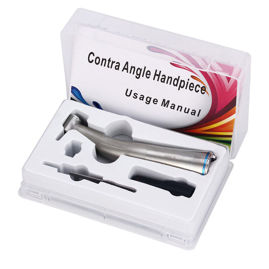 AZDENT 1:1 Fiber Optic Contra Angle Hanpiece Internal Water Push Button