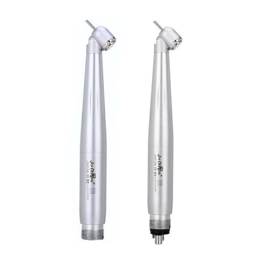 Dental High Speed Handpiece 45 Degree Standard Head Push Button E-Generator LED 2/4 Hole-azdentall.com