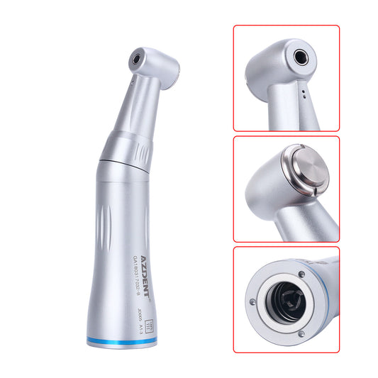 AZDENT 1:1 Push Button Contra Angle Handpiece Internal Water