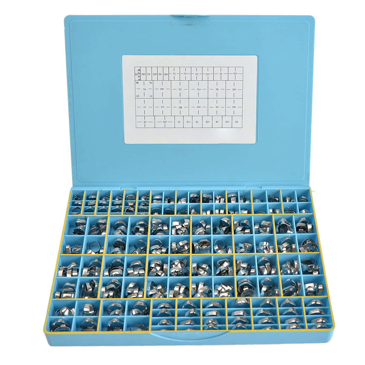 Dental Tpl Buccal Tubes Bands 1st Molar Roth .022 U3L2 85sets/Box - azdentall.com