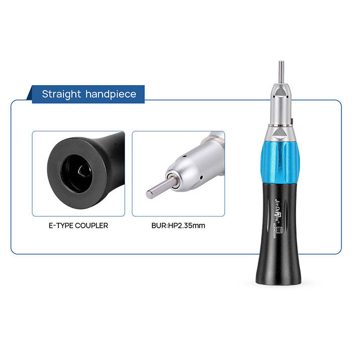 Dental Color High and Low Speed Handpiece Kit 2/4 Holes Black - azdentall.com