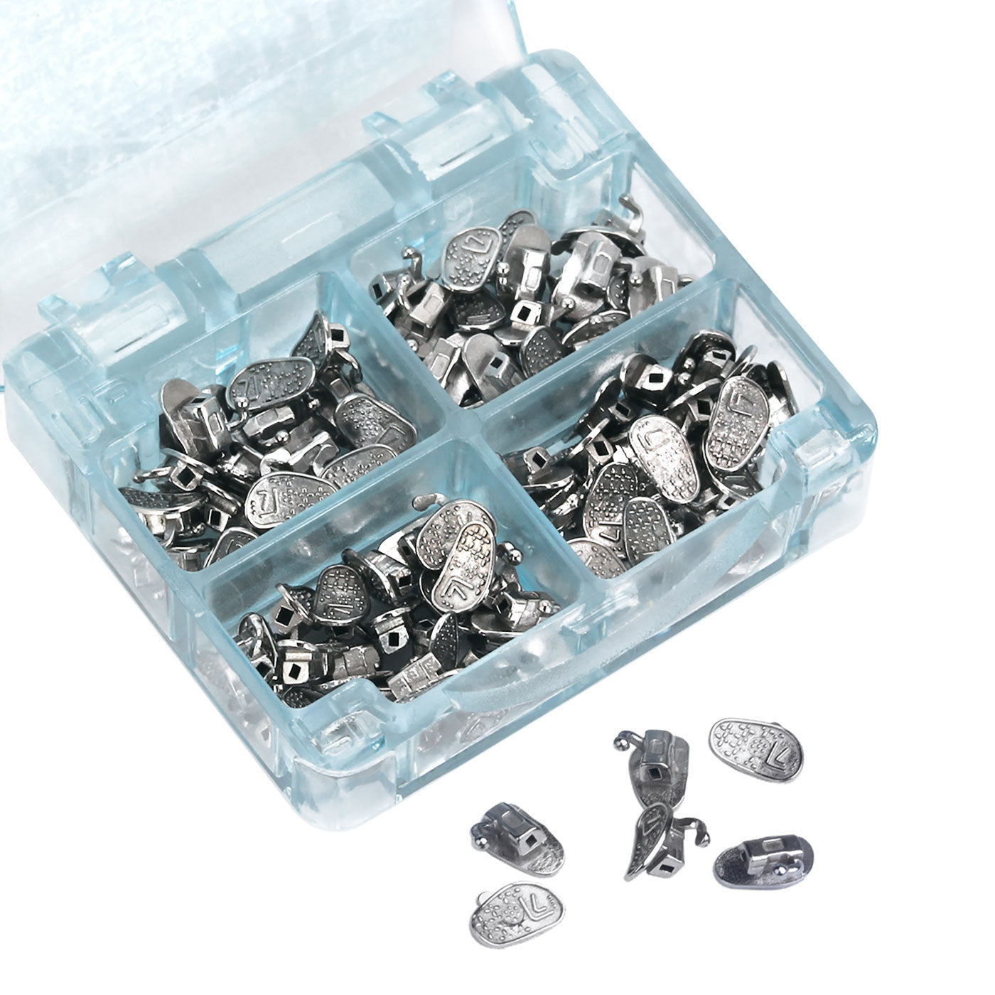AZDENT Buccal Tube 2nd Molar Bondable Monoblock Non-convertible MBT 0.022 20Sets/Bx