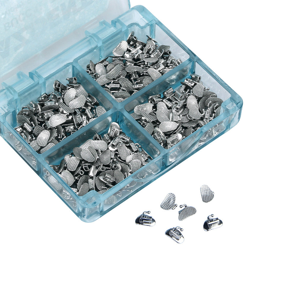 AZDENT Buccal Tube 2nd Molar Bondable Split Non-Convertible Roth 0.022 50Sets/Bx