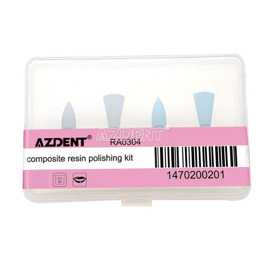 AZDENT Dental Polishing Simple Kit RA 0304 for Composite Resin 4pcs/Kit