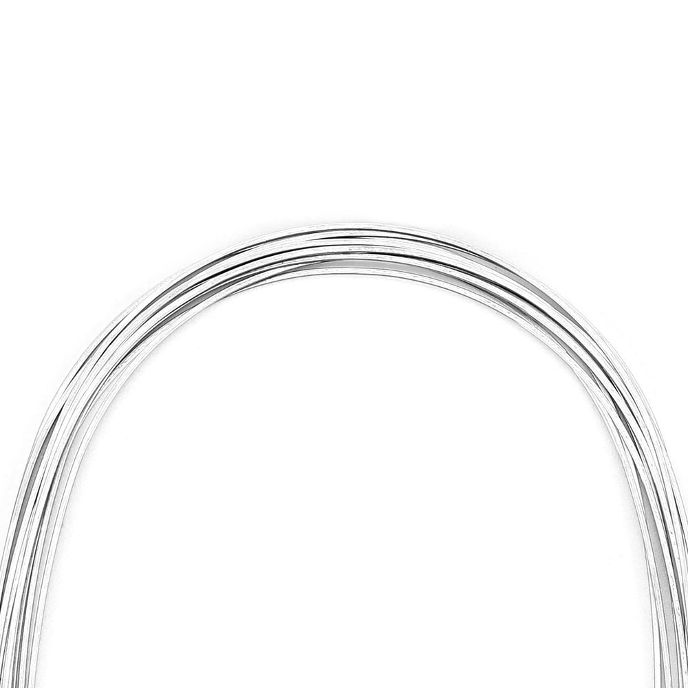 AZDENT Archwire Stainless Steel Rectangular Natural Full Size 10pcs/Pack - wholesale.azdentall.com