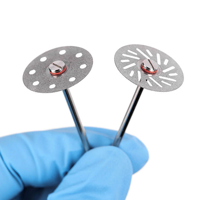 Dental Lab Thin Diamond Disc Cutting Double Side Disk Tool For Polisher Machine - azdentall.com