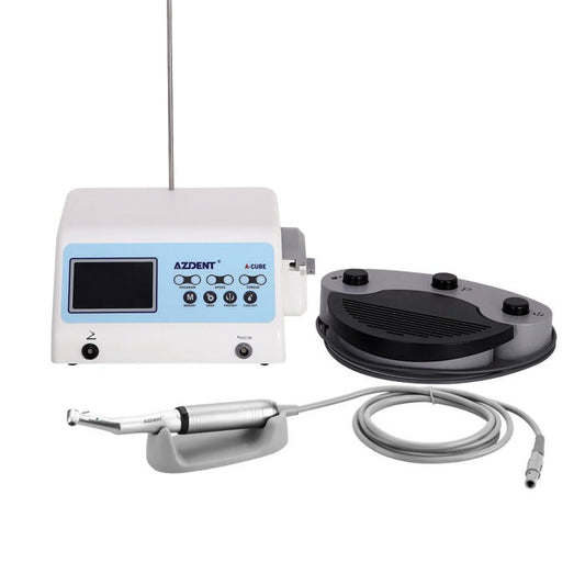 AZDENT Dental Surgical Brushless Implant Motor With 20:1 Contra Angle Handpiece