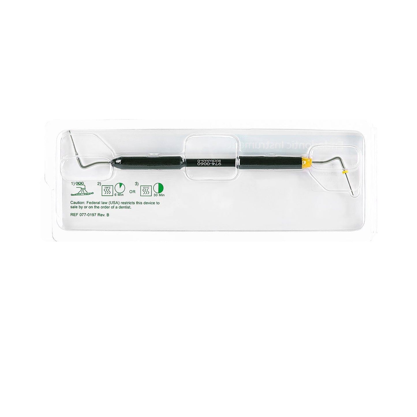 Dental Endo Buchanan Hand Plugger Niti Tip Fill Obturation Model #0 #1 #2-azdentall.com