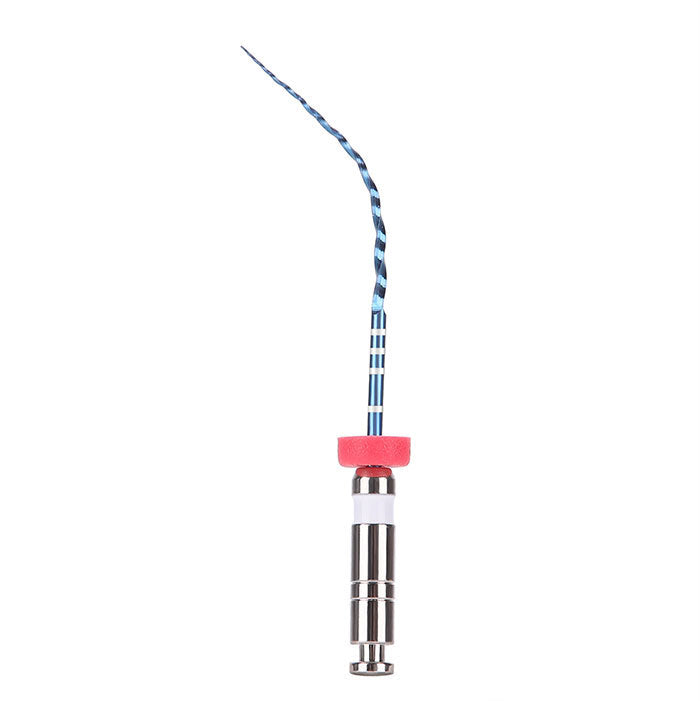 Dental NiTi Endo V Blue Engine Use Rotary File 21mm/25mm Taper .04/.06 #15-40 6pcs/Pack - azdentall.com