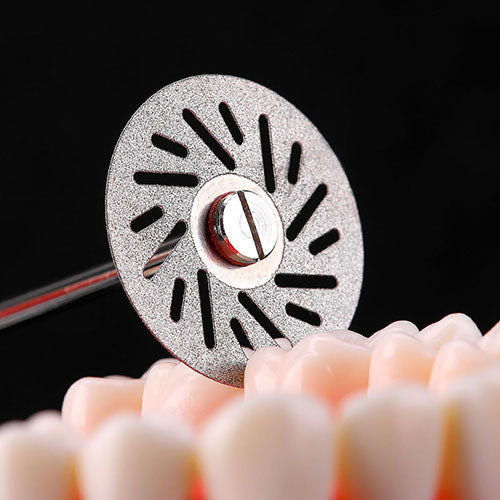 Dental Lab Thin Diamond Disc Cutting Double Side Disk Tool For Polisher Machine - azdentall.com