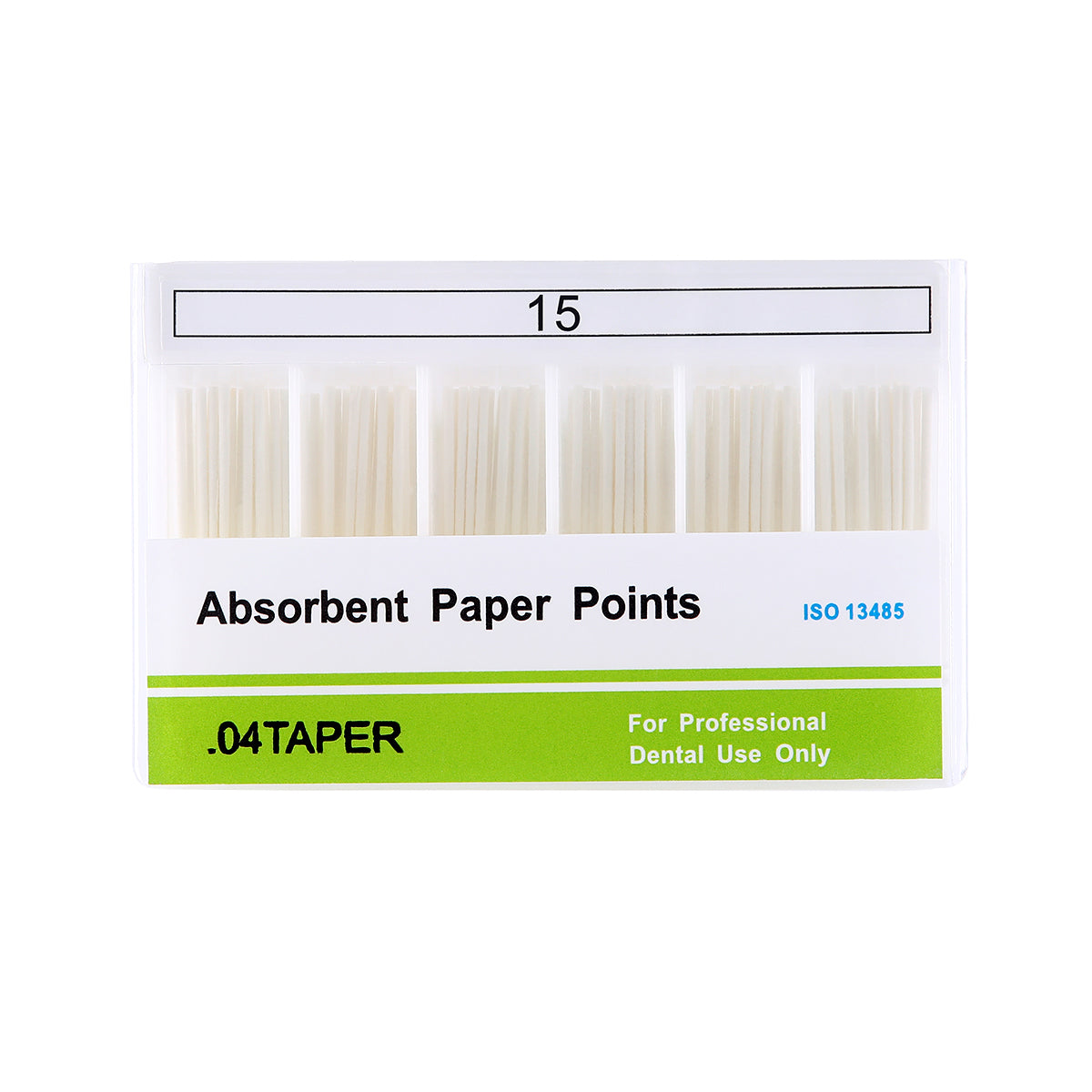 Absorbent Paper Points #15-40 Taper Size 0.04 Color Coded 7 Models 100/Box-azdentall.com