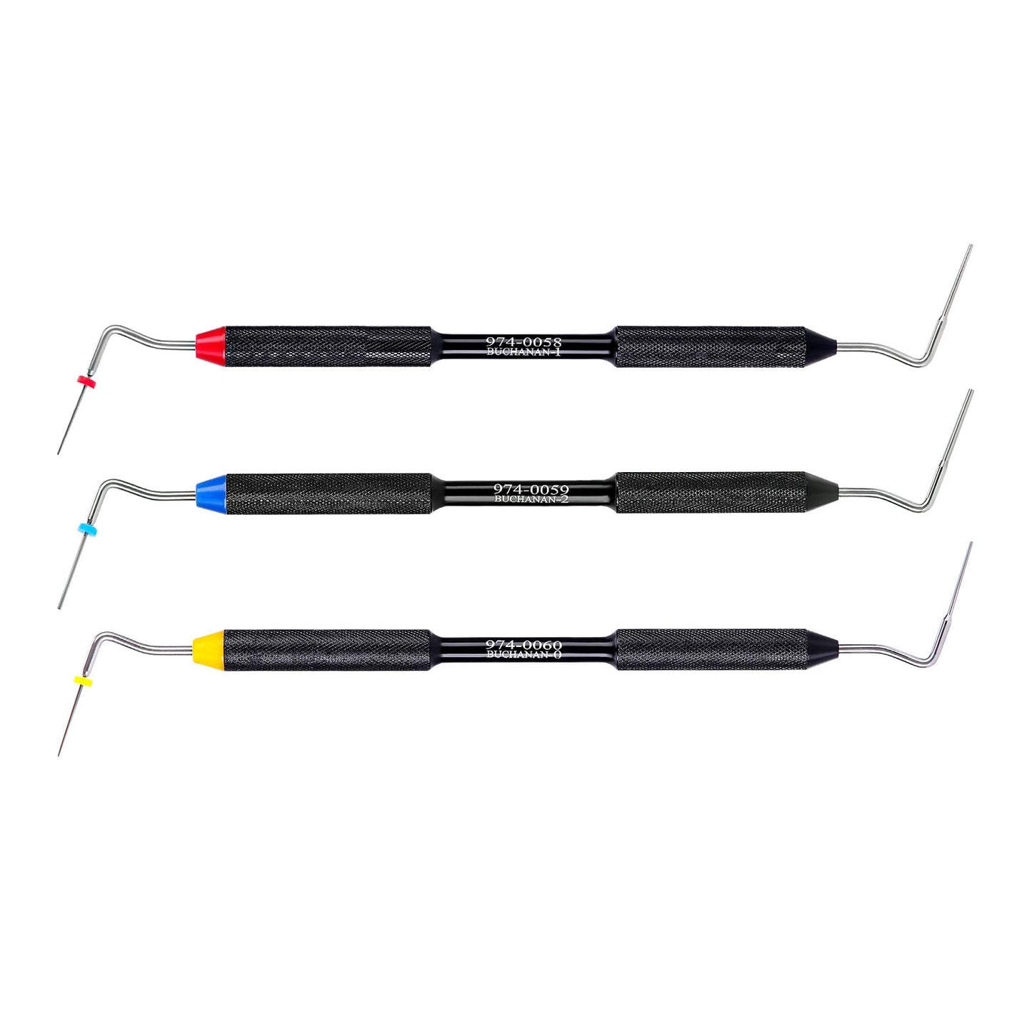 Dental Endo Buchanan Hand Plugger Niti Tip Fill Obturation Model #0 #1 #2-azdentall.com